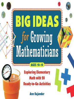 cover image of Big Ideas for Growing Mathematicians
